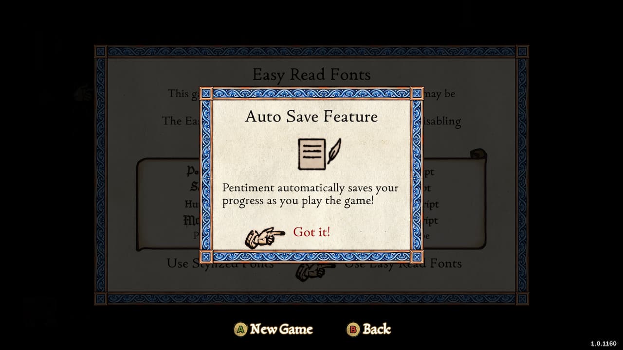 Auto-Save-Feature