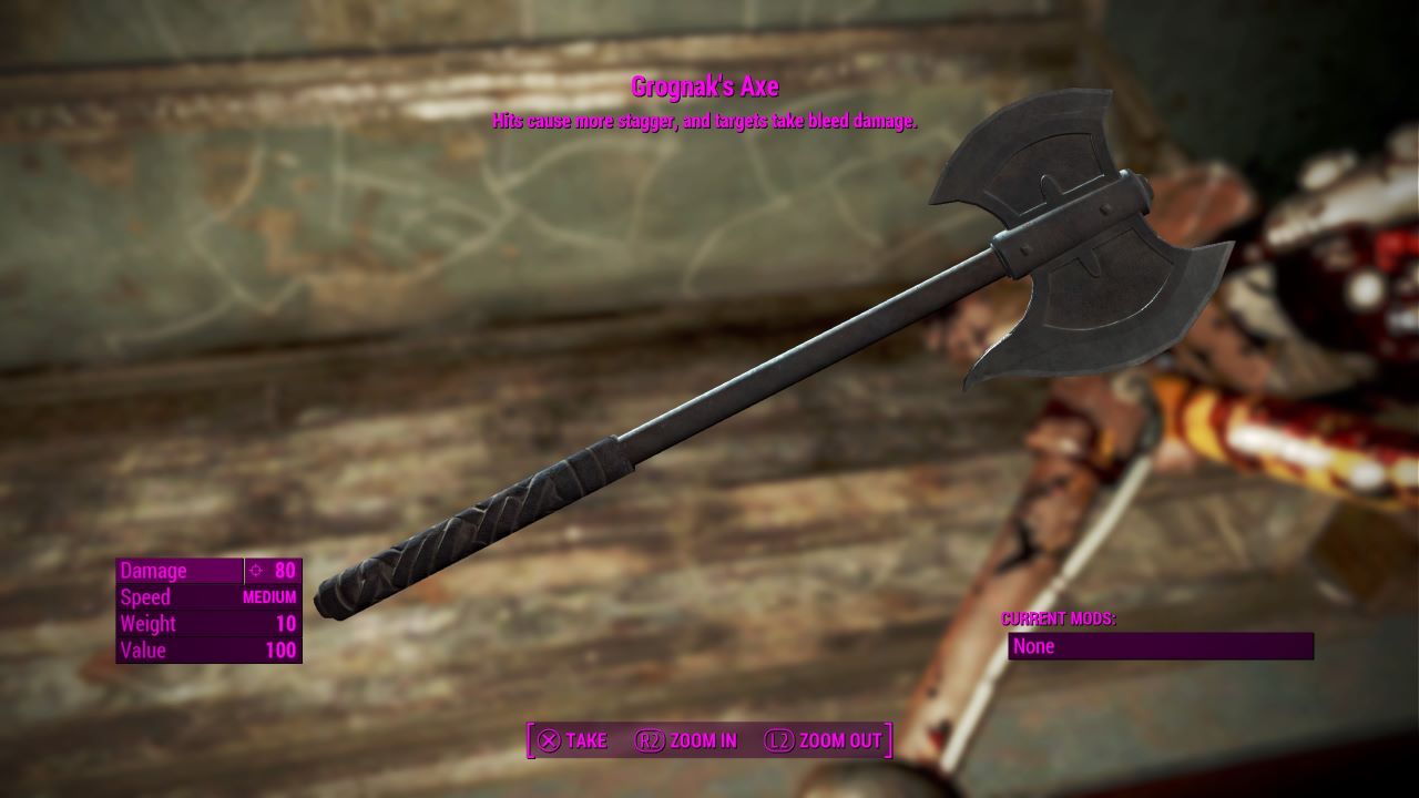 Grognaks-axe-in-Fallout-4